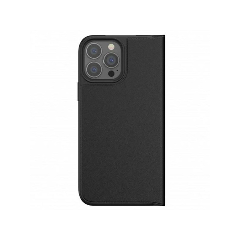 Adidas OR Booklet Case BASIC dėklas skirtas iPhone 13 Pro Max - juodai baltas