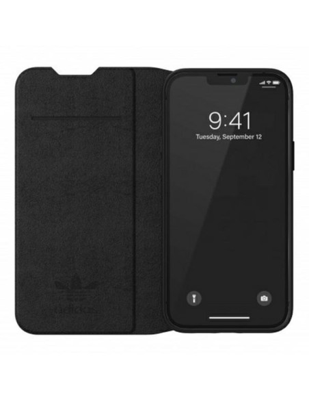Adidas OR Booklet Case BASIC dėklas skirtas iPhone 13 Pro Max - juodai baltas Adidas OR Booklet Case BASIC dėklas skirtas iPhone 13 Pro Max - juodai baltas