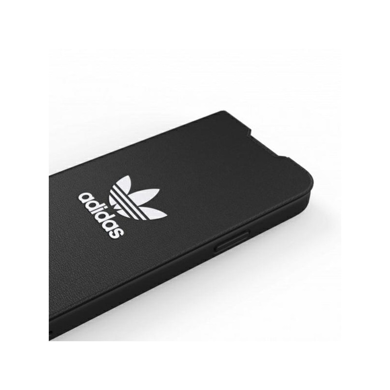 Adidas OR Booklet Case BASIC dėklas skirtas iPhone 13 Pro Max - juodai baltas