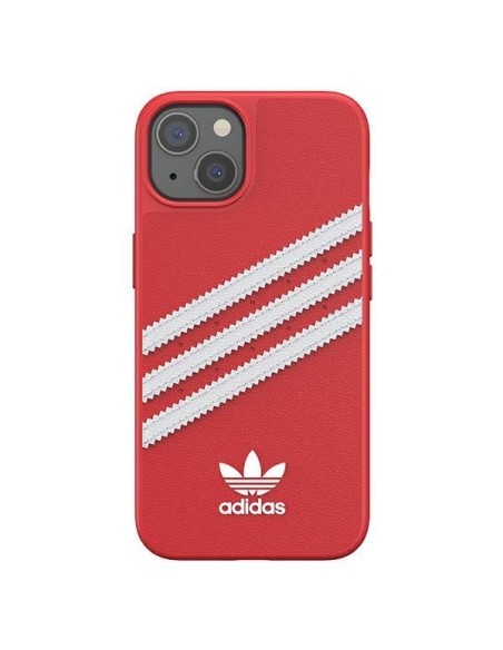 Adidas OR Molded Case PU, skirtas iPhone 13 Pro / iPhone 13 - raudonas