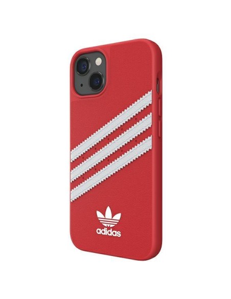 Adidas OR Molded Case PU, skirtas iPhone 13 Pro / iPhone 13 - raudonas