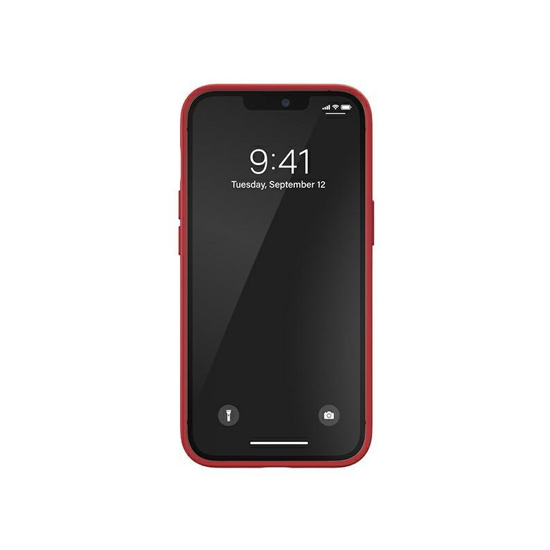 Adidas OR Molded Case PU, skirtas iPhone 13 Pro / iPhone 13 - raudonas