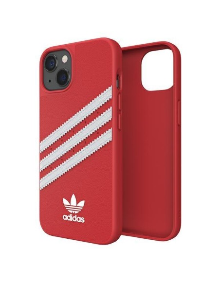 Adidas OR Molded Case PU, skirtas iPhone 13 Pro / iPhone 13 - raudonas