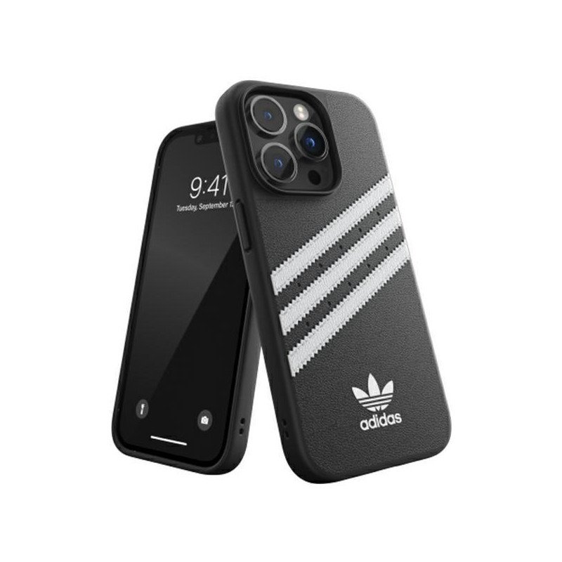 Adidas OR Molded Case PU skirtas iPhone 14 Pro - juodas Adidas OR Molded Case PU skirtas iPhone 14 Pro - juodas