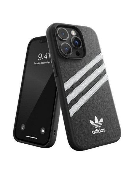 Adidas OR Molded Case PU skirtas iPhone 14 Pro - juodas Adidas OR Molded Case PU skirtas iPhone 14 Pro - juodas
