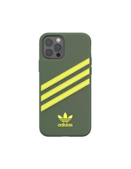 Adidas OR Molded Case PU, skirtas iPhone 12 Pro / iPhone 12 - žalias Adidas OR Molded Case PU, skirtas iPhone 12 Pro / iPhone 12 - žalias