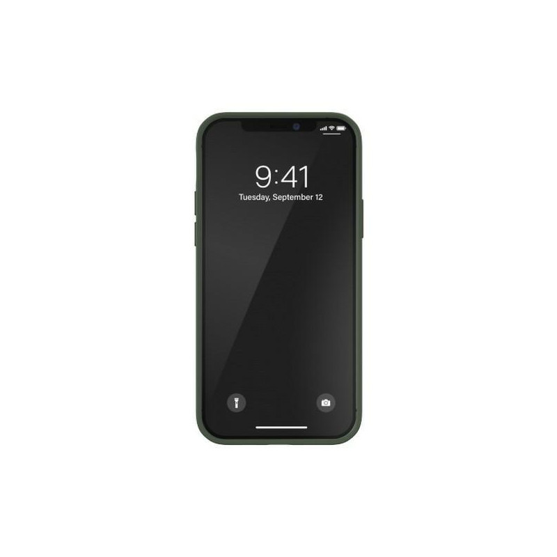 Adidas OR Molded Case PU, skirtas iPhone 12 Pro / iPhone 12 - žalias