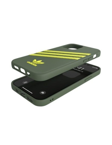 Adidas OR Molded Case PU, skirtas iPhone 12 Pro / iPhone 12 - žalias Adidas OR Molded Case PU, skirtas iPhone 12 Pro / iPhone 12 - žalias