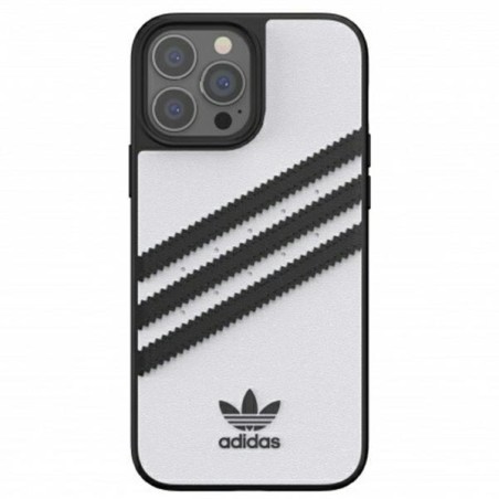 Adidas OR Molded Case PU, skirtas iPhone 13 Pro Max - baltas
