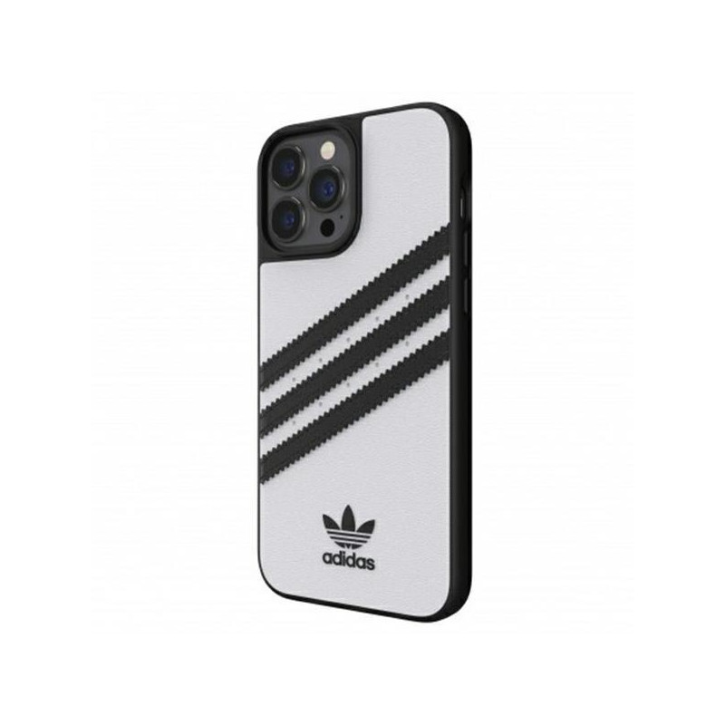 Adidas OR Molded Case PU, skirtas iPhone 13 Pro Max - baltas