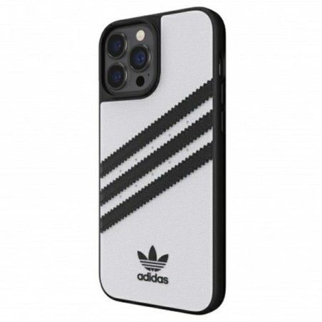 Adidas OR Molded Case PU, skirtas iPhone 13 Pro Max - baltas