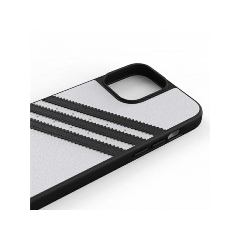 Adidas OR Molded Case PU, skirtas iPhone 13 Pro Max - baltas