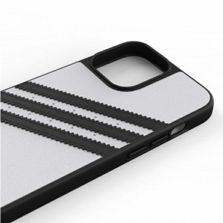 Adidas OR Molded Case PU, skirtas iPhone 13 Pro Max - baltas