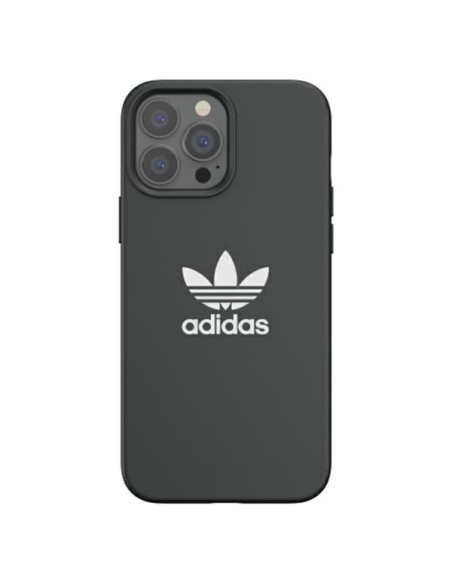Adidas OR silikoninis dėklas iPhone 13 Pro Max - juodas Adidas OR silikoninis dėklas iPhone 13 Pro Max - juodas