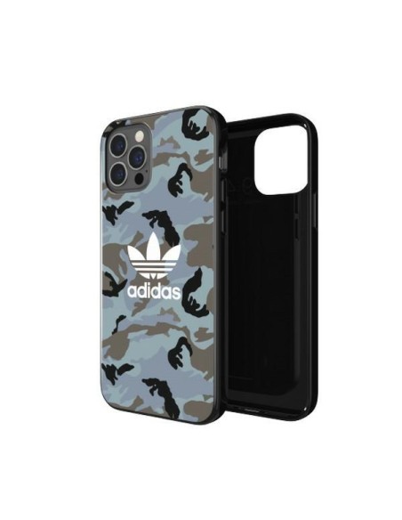 Adidas OR SnapCase Camo dėklas, skirtas iPhone 12 / iPhone 12 Pro – mėlyna ir juoda Adidas OR SnapCase Camo dėklas, skirtas iPhone 12 / iPhone 12 Pro – mėlyna ir juoda