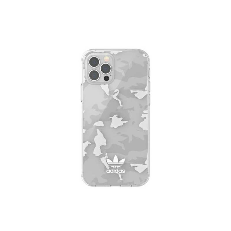 Adidas OR SnapCase Camo dėklas skirtas iPhone 12 / iPhone 12 Pro - skaidrus