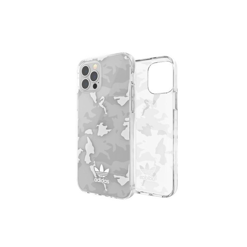 Adidas OR SnapCase Camo dėklas skirtas iPhone 12 / iPhone 12 Pro - skaidrus