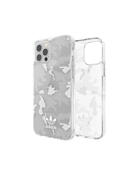 Adidas OR SnapCase Camo dėklas skirtas iPhone 12 / iPhone 12 Pro - skaidrus Adidas OR SnapCase Camo dėklas skirtas iPhone 12 / iPhone 12 Pro - skaidrus