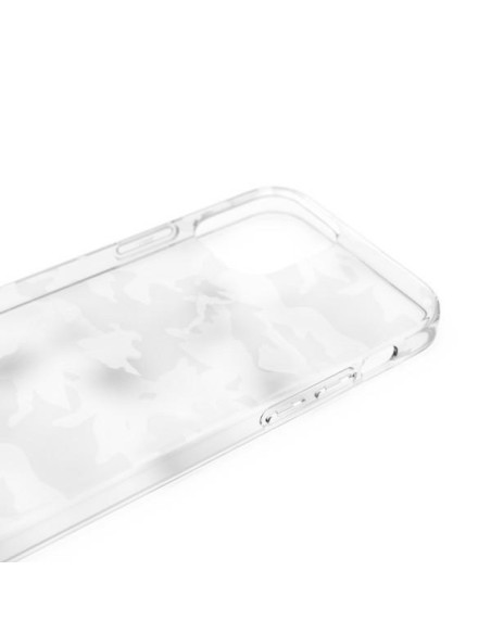 Adidas OR SnapCase Camo dėklas skirtas iPhone 12 / iPhone 12 Pro - skaidrus Adidas OR SnapCase Camo dėklas skirtas iPhone 12 / iPhone 12 Pro - skaidrus