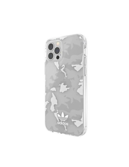 Adidas OR SnapCase Camo dėklas skirtas iPhone 12 / iPhone 12 Pro - skaidrus Adidas OR SnapCase Camo dėklas skirtas iPhone 12 / iPhone 12 Pro - skaidrus