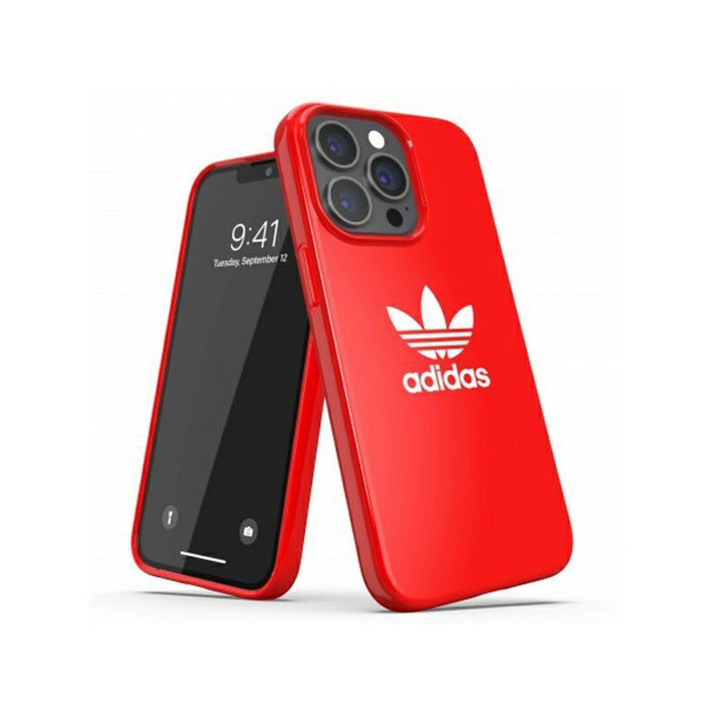 Adidas OR SnapCase Trefoil dėklas skirtas iPhone 13 Pro / iPhone 13 - raudonas