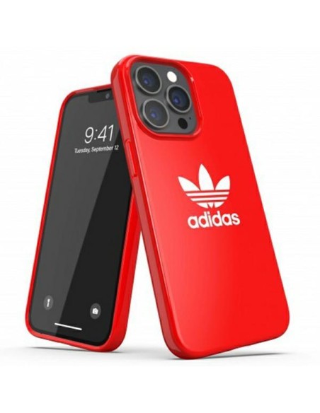 Adidas OR SnapCase Trefoil dėklas skirtas iPhone 13 Pro / iPhone 13 - raudonas Adidas OR SnapCase Trefoil dėklas skirtas iPhone 13 Pro / iPhone 13 - raudonas