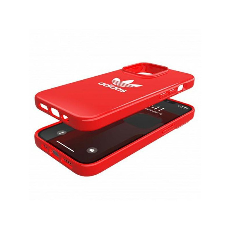Adidas OR SnapCase Trefoil dėklas skirtas iPhone 13 Pro / iPhone 13 - raudonas
