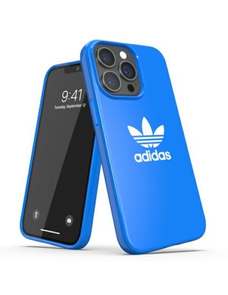 Adidas OR SnapCase Trefoil dėklas skirtas iPhone 13 Pro / iPhone 13 - mėlynas Adidas OR SnapCase Trefoil dėklas skirtas iPhone 13 Pro / iPhone 13 - mėlynas