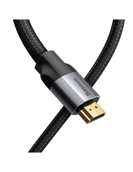 Adapterio laidas HDMI 4K60Hz 0,5 m tamsiai pilkas Adapterio laidas HDMI 4K60Hz 0,5 m tamsiai pilkas