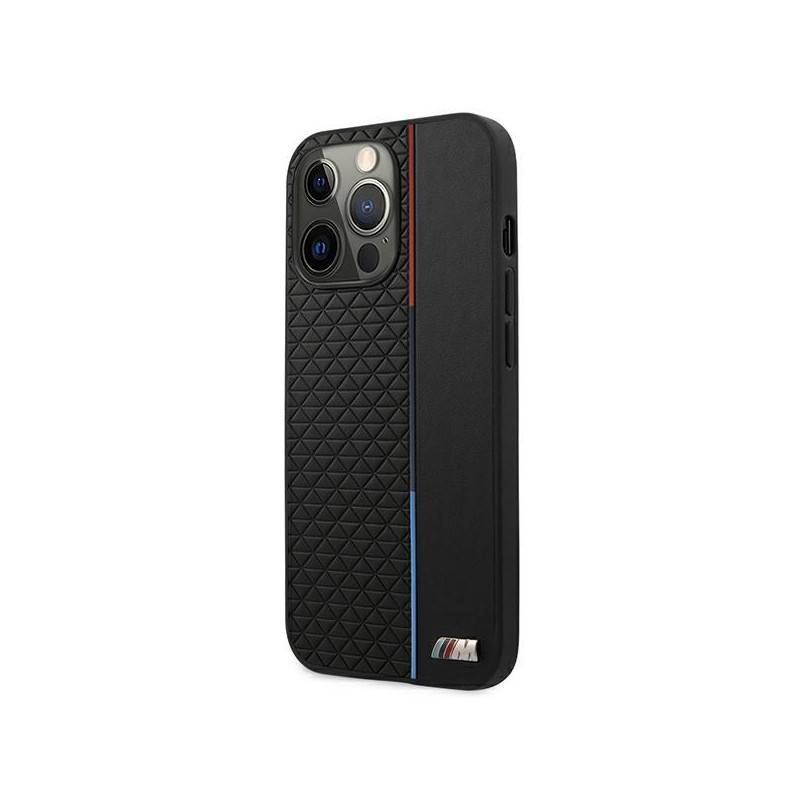 BMW M Collection Triangles dėklas, skirtas iPhone 13 Pro / iPhone 13 - juodas