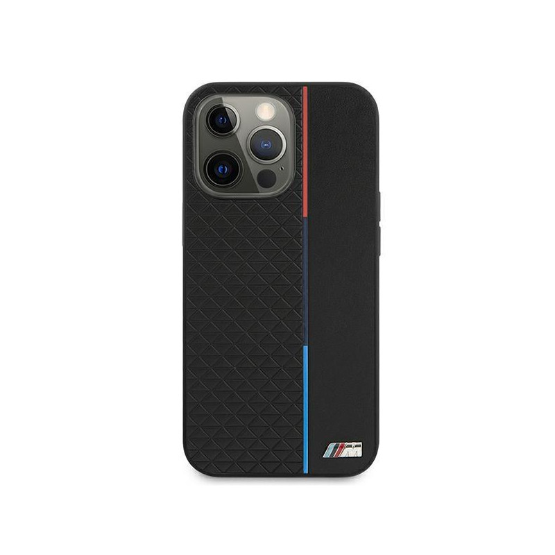 BMW M Collection Triangles dėklas, skirtas iPhone 13 Pro / iPhone 13 - juodas