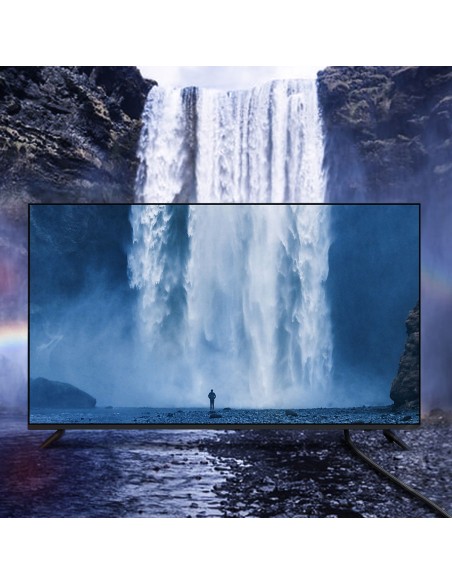 Adapterio laidas HDMI 4K60Hz 0,5 m tamsiai pilkas Adapterio laidas HDMI 4K60Hz 0,5 m tamsiai pilkas