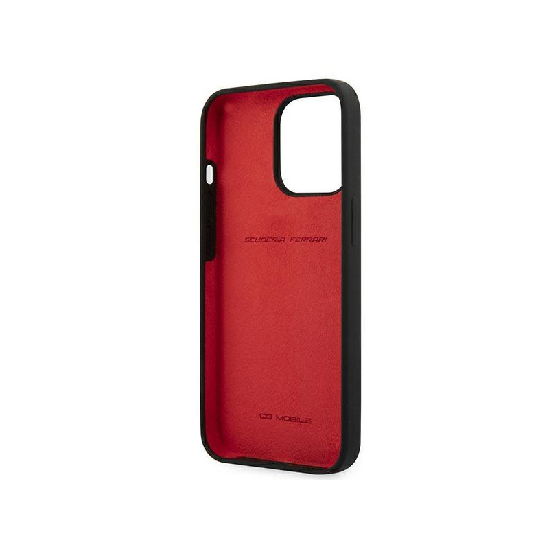 Ferrari silikoninis dėklas iPhone 13 Pro / iPhone 13 - juodas