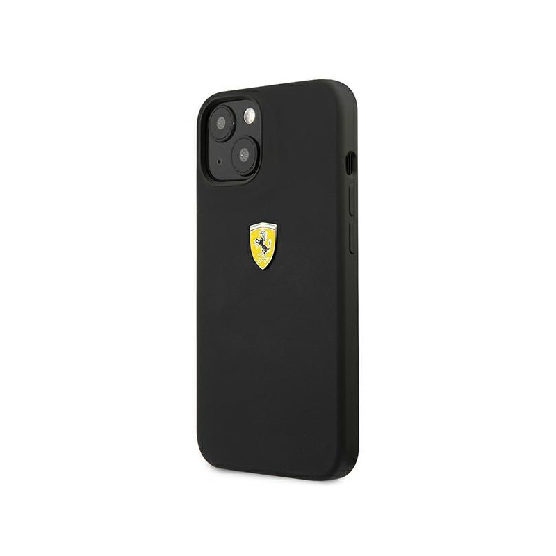 Ferrari silikoninis dėklas iPhone 13 - juodas