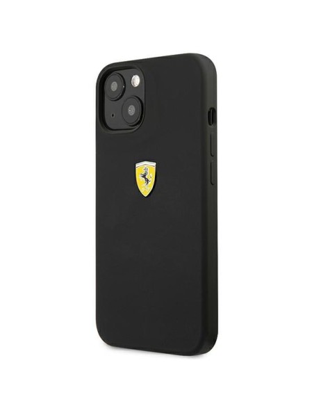 Ferrari silikoninis dėklas iPhone 13 - juodas