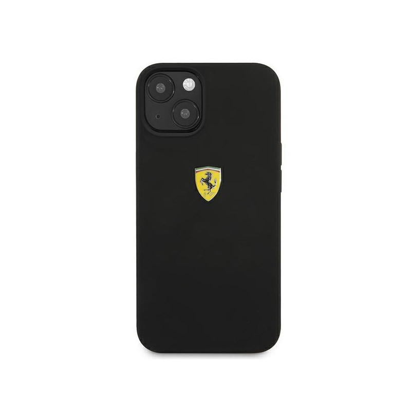 Ferrari silikoninis dėklas iPhone 13 - juodas