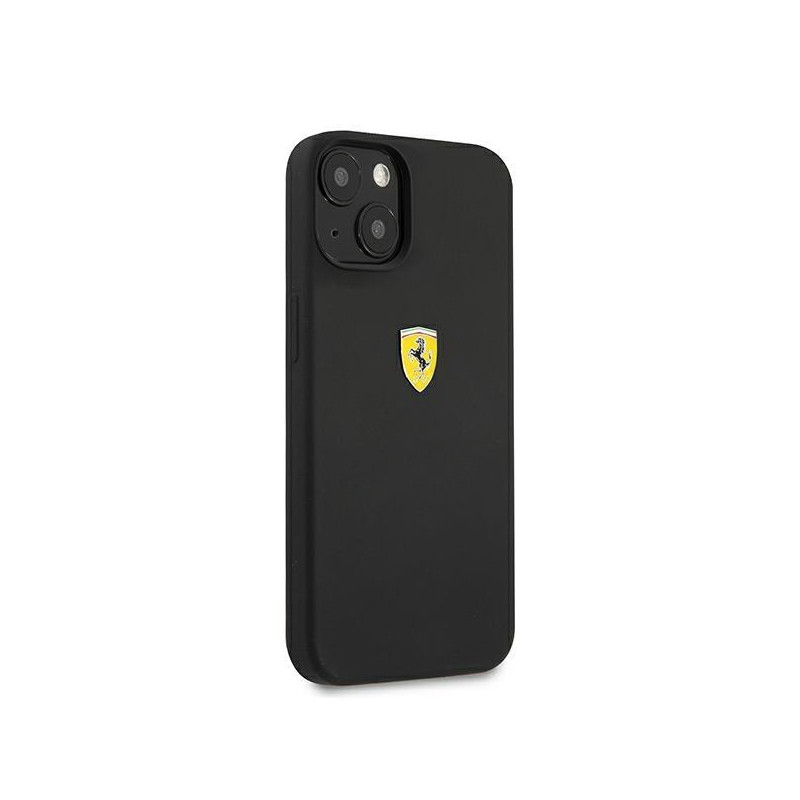 Ferrari silikoninis dėklas iPhone 13 - juodas