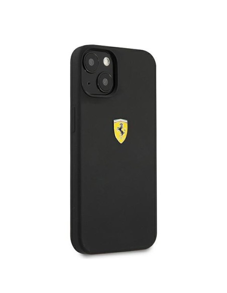 Ferrari silikoninis dėklas iPhone 13 - juodas