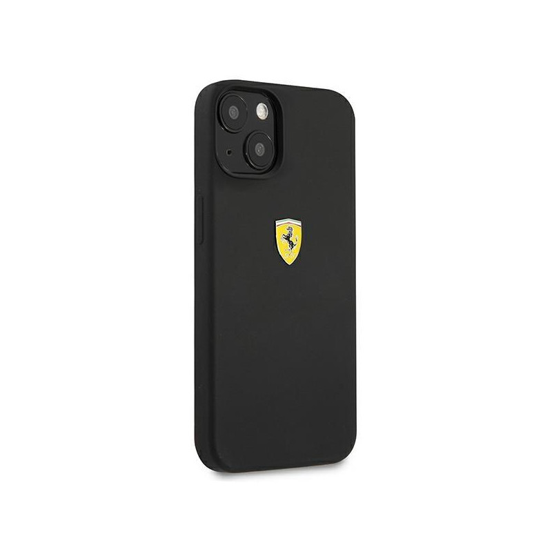Ferrari silikoninis dėklas iPhone 13 mini - juodas