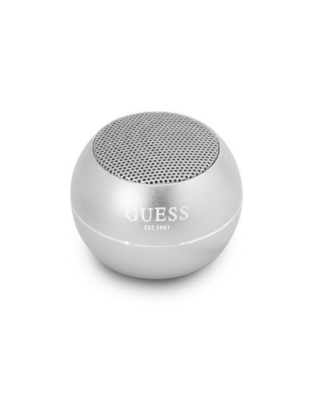 Guess mini Bluetooth garsiakalbis – pilkas Guess mini Bluetooth garsiakalbis – pilkas