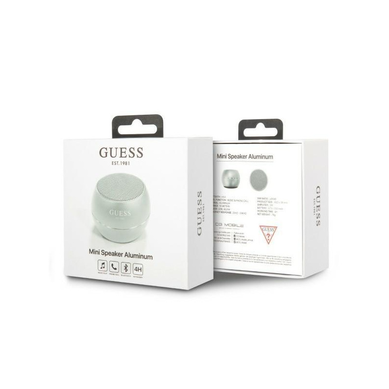 Guess mini Bluetooth garsiakalbis – pilkas