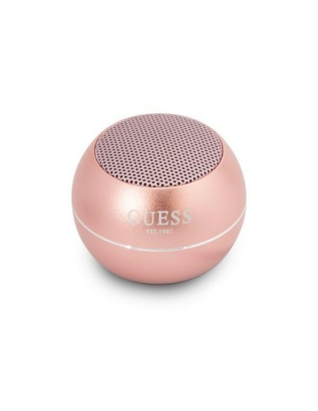 Guess mini Bluetooth garsiakalbis - rožinis Guess mini Bluetooth garsiakalbis - rožinis
