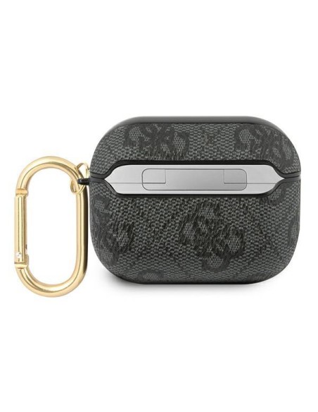 Guess 4G Script Metal Collection dėklas, skirtas AirPods Pro – pilkas Guess 4G Script Metal Collection dėklas, skirtas AirPods Pro – pilkas
