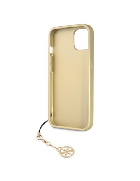 Guess 4G Charms Collection dėklas iPhone 13 - pilkas Guess 4G Charms Collection dėklas iPhone 13 - pilkas