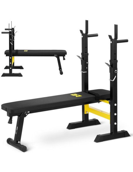 Svorio suoliukas spaudimui suoliuku, sulankstomas iki 110 kg