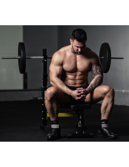 Svorio suoliukas spaudimui suoliuku, sulankstomas iki 110 kg