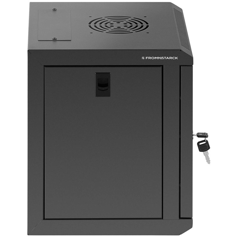 RACK serverio spintelė pakabinama 10'' 6U IP20 iki 60 kg 31x30x35 cm JUODA