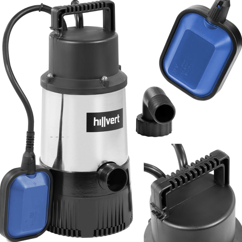 Panardinamas sodo plieno siurblys 5,5 m3/h 800 W iki 7 m