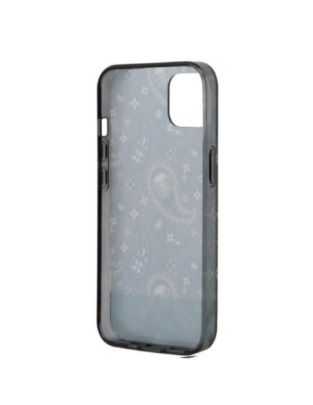 Guess Bandana Paisley dėklas, skirtas iPhone 14 Plus - juodas