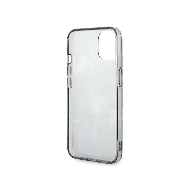 Guess Jungle Collection dėklas iPhone 14 Plus - žalias